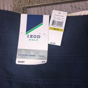 IZOD Navy Blue Tennis Skirt